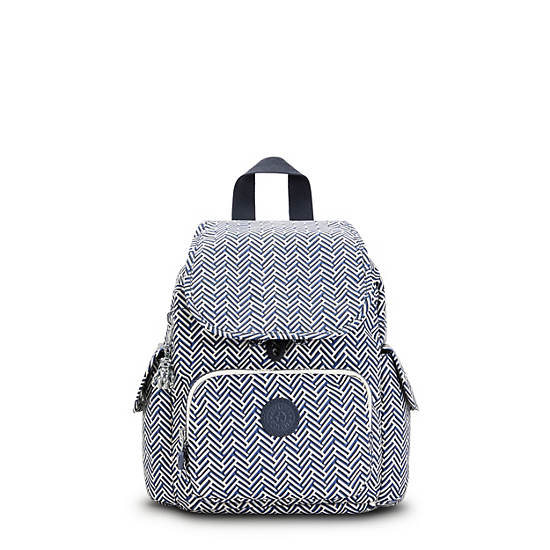 Kipling City Pack Mini Printed Ryggsäck Vita | SE 1721LI